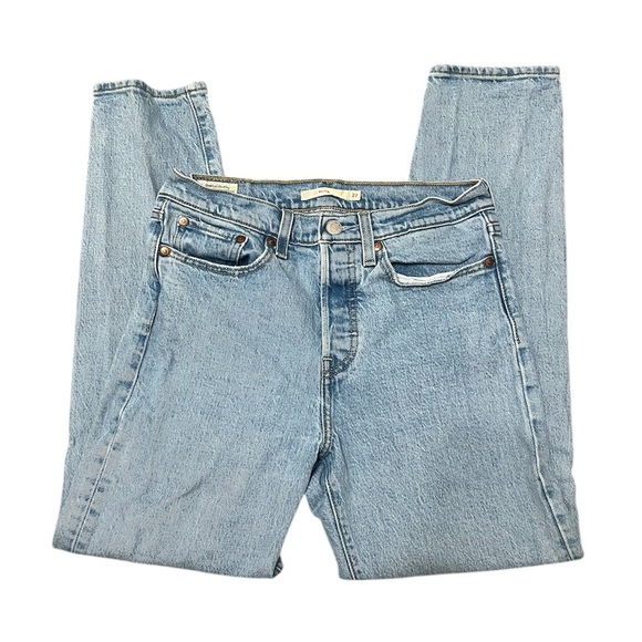 Levi’s Wedgie Lightwash Vintage Inspired Jeans Size 27 - Picture 1 of 6